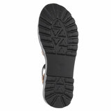 Leopard sandaal met platform zool Carolina_