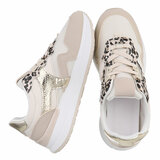  Lage beige sneaker Christiana_