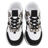  Lage zwarte sneaker Christiana_