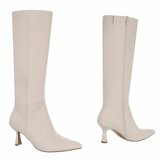 Hoge beige laars Clarissa_