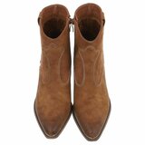 Camel daimen mixed western-biker enkellaarsje Darinka_