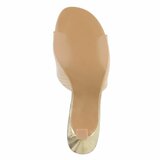 Beige-gouden mule Carina_