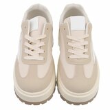 Beige lage sneaker Ceyla_