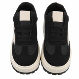Zwarte lage sneaker Ceyla_