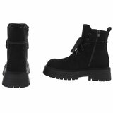 Zwarte suede boot Gilda_