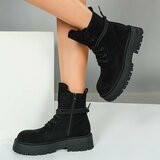 Zwarte suede boot Gilda_