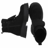 Zwarte suede boot Gilda_
