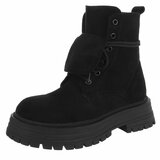 Zwarte suede boot Gilda_