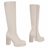 Beige hoge laars Tiffany_