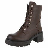 Bruine boot Virginie_