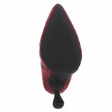 Hoge bordeaux suede laars Clarissa_