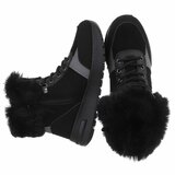 Zwarte daimen winterboot Dietie_