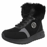Zwarte daimen winterboot Dietie_