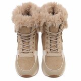Kaki bruine daimen winterboot Dietie_