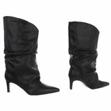 Halfhoge zwarte laars Cailey_