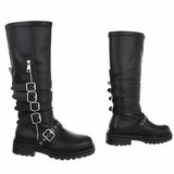 Zwarte hoge boot Charlene_