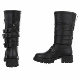 Zwarte boot Alita_