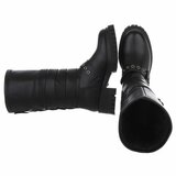 Zwarte boot Alita_