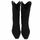 Zwart daimen biker/western boot Arciela_