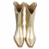 Gouden biker/western boot Arciela_