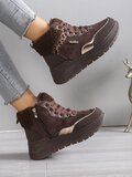 Bruine hoge winter sneaker Kenzy_