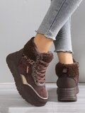 Bruine hoge winter sneaker Kenzy_