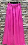 Fuchsia broek in satin_