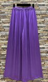 Purperen broek in satin_