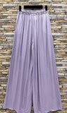 Lila broek in satin_
