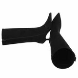 Hoge zwarte suede laars Carlien_