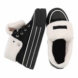 Zwarte hoge winter sneaker Charella_
