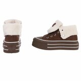 Bruine hoge winter sneaker Charella_