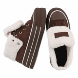 Bruine hoge winter sneaker Charella_