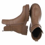 Kaki bruin Chelsea boot Hella_