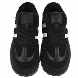 Zwarte lage sneaker Coralie_