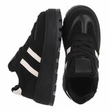 Zwarte lage sneaker Coralie_