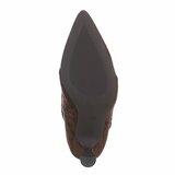 Bruine midi suede laars Caprice_