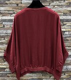 Bordeaux gilet in satin_