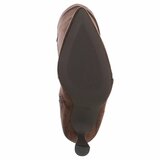 Bruine suede overknee laars Cosima_