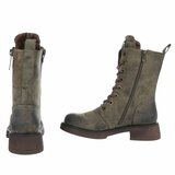 Donker groene boot Cobie_