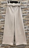 Beige palazzo broek_