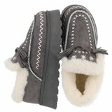 Grijs daimen winterlaarsje Cassandra_