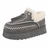 Grijs daimen winterlaarsje Cassandra_