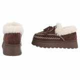Bruin daimen winterlaarsje Cassandra_