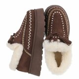 Bruin daimen winterlaarsje Cassandra_