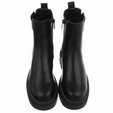 Zwarte Chelsea boot Emilie_