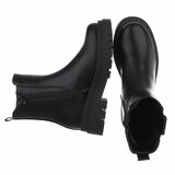 Zwarte Chelsea boot Emilie_