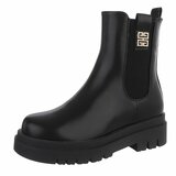 Zwarte Chelsea boot Emilie_