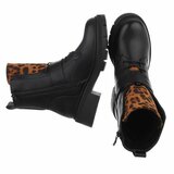 Zwarte- luipaard boot Alviena_