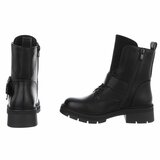 Zwarte boot Alviena_